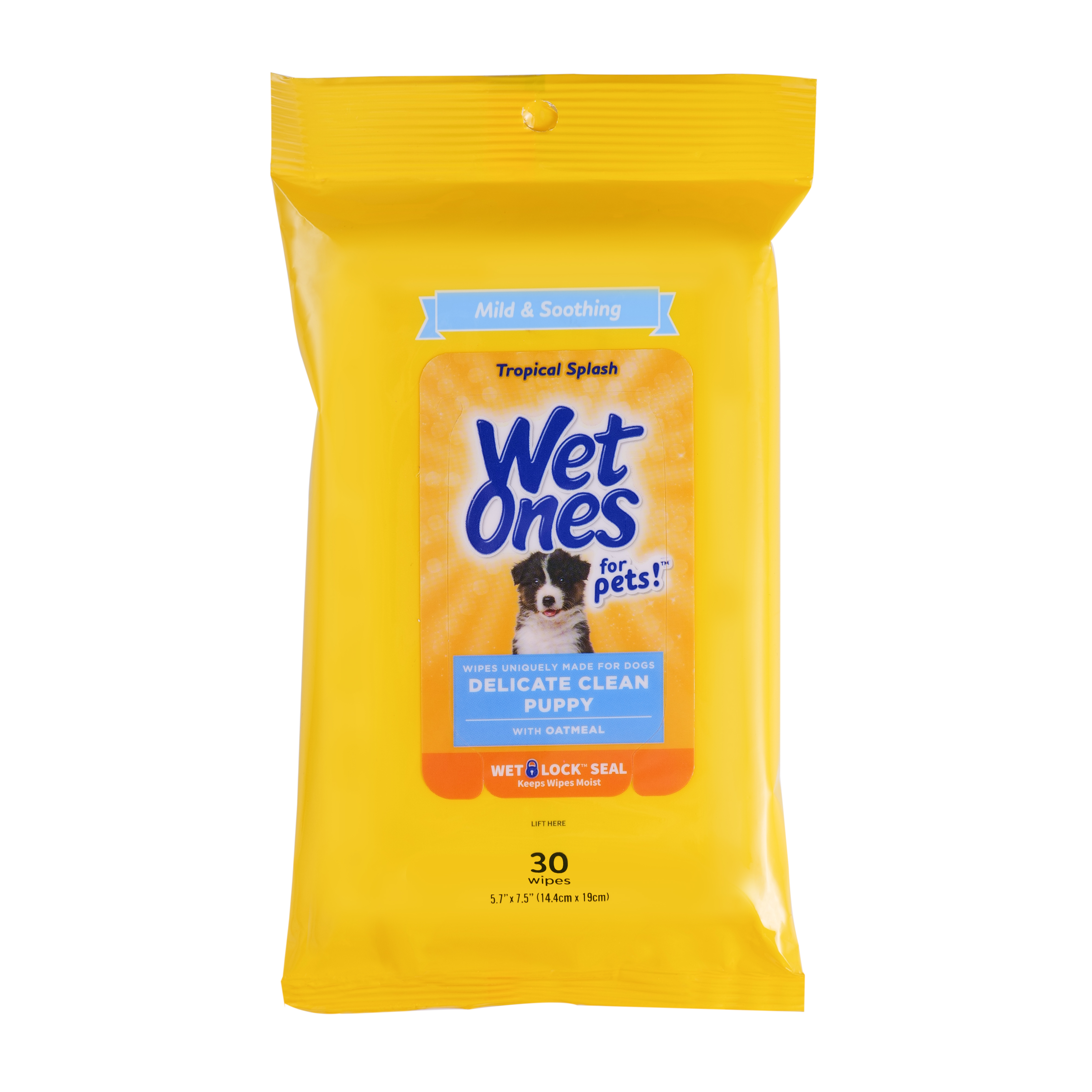 Wet Ones for Pets Delicate Clean Puppy Cleaning Wipes With Oatmeal